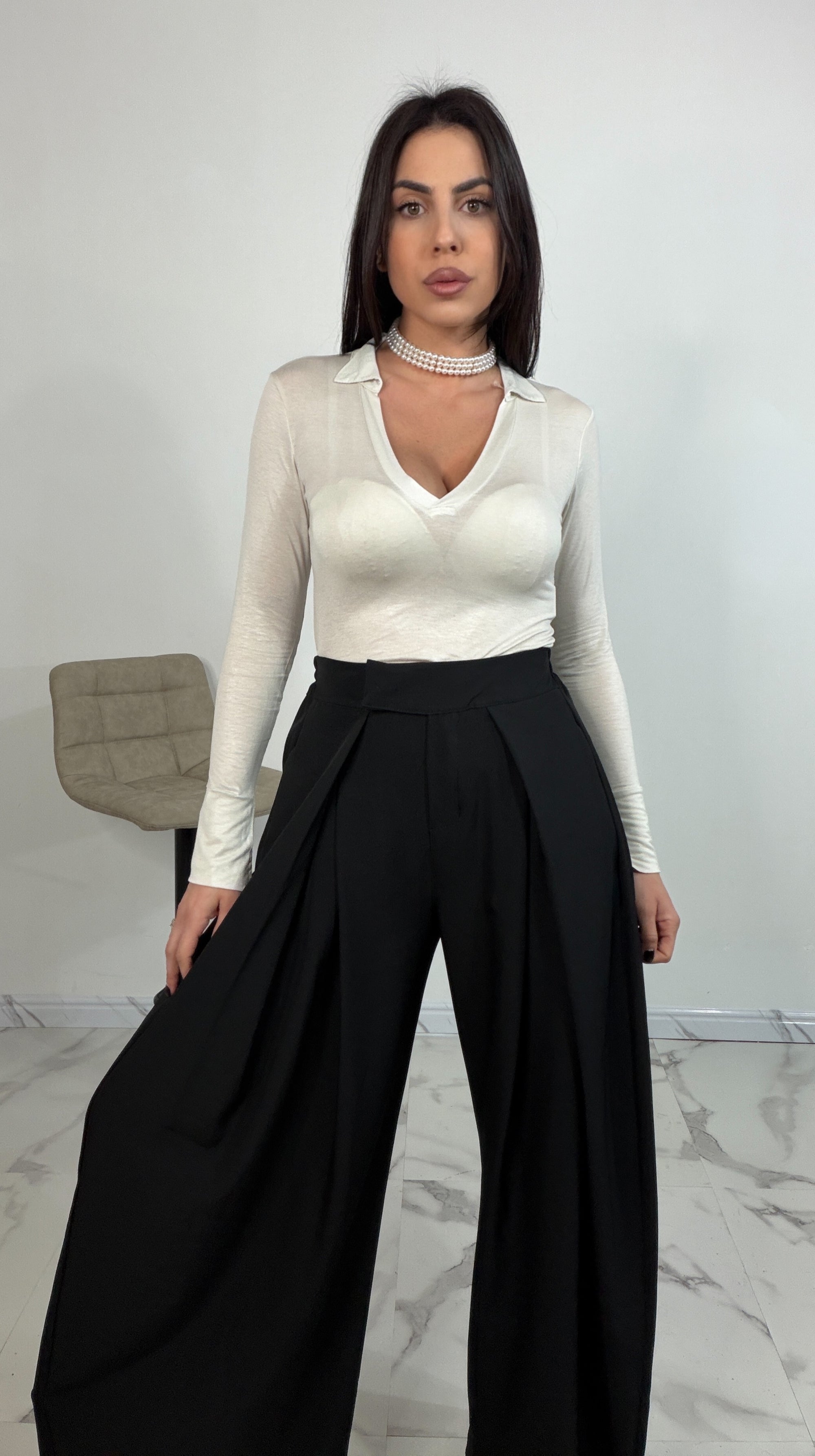 Pantaloni over size Dina