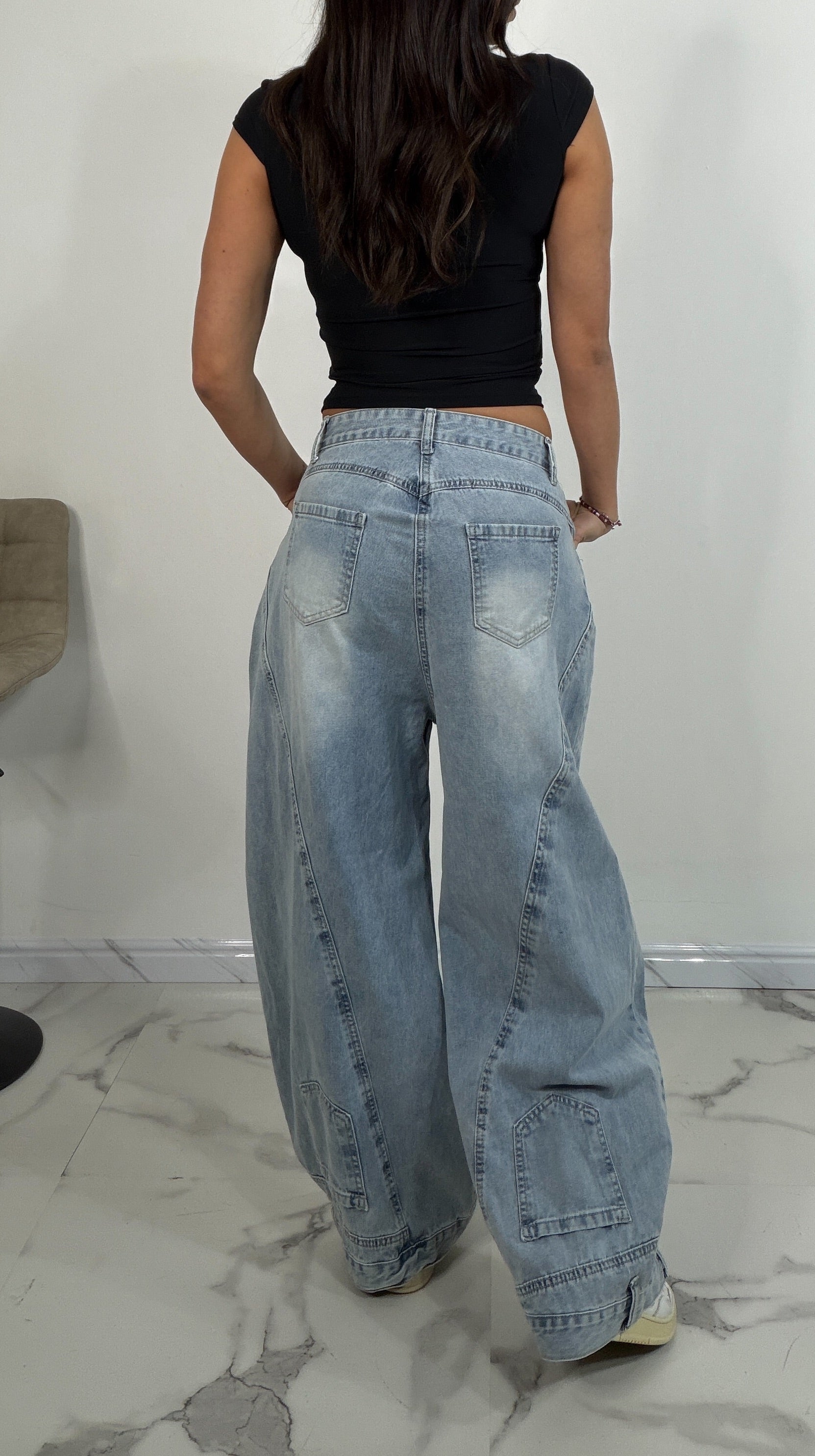 Jeans Light oversize