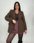 Blazer Coat - Lana cotta