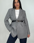 Blazer Coat - Effetto panno