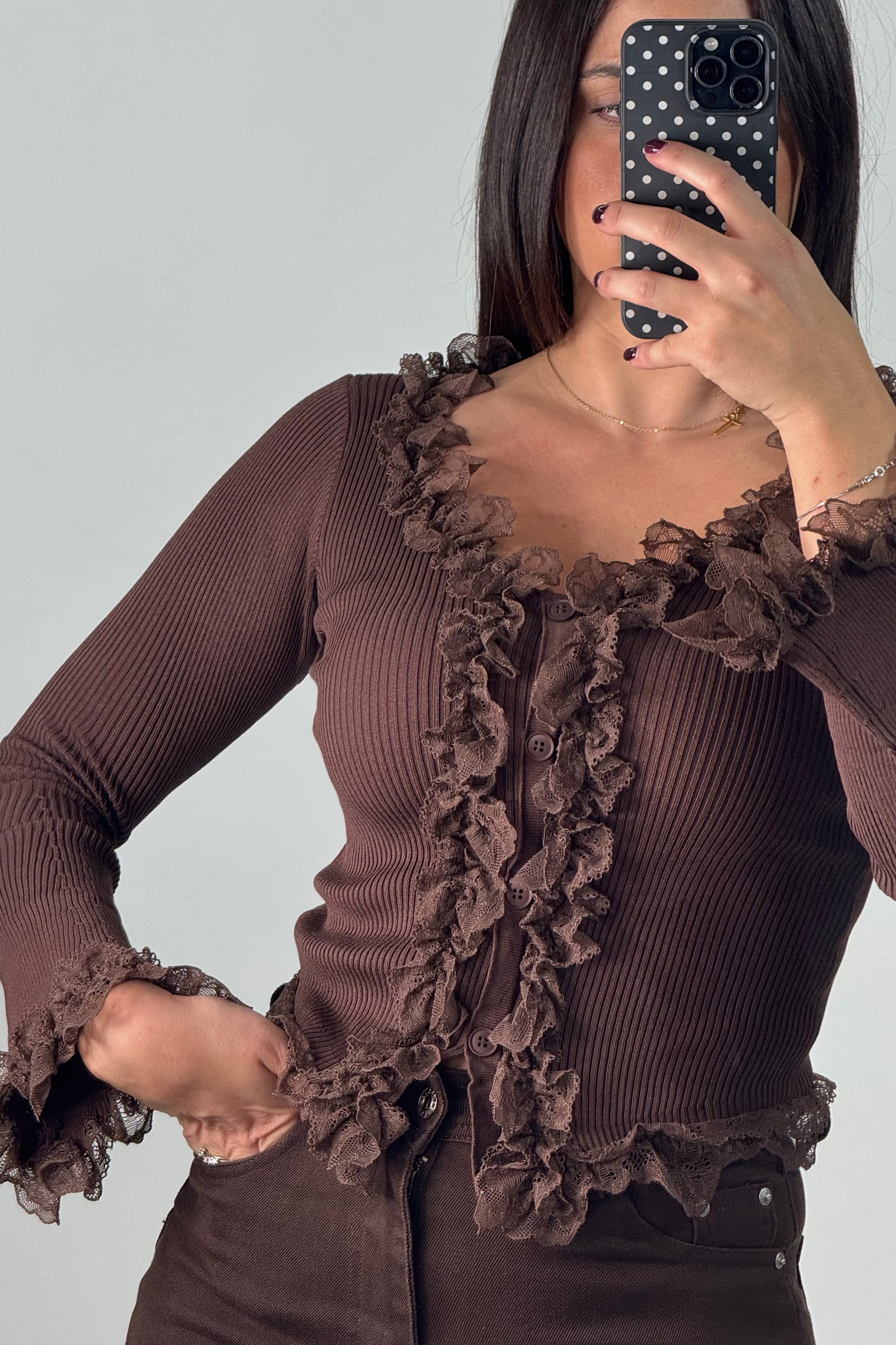 Maglia Merletto