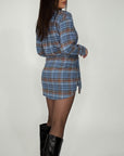 Abito con fusciacca Tartan