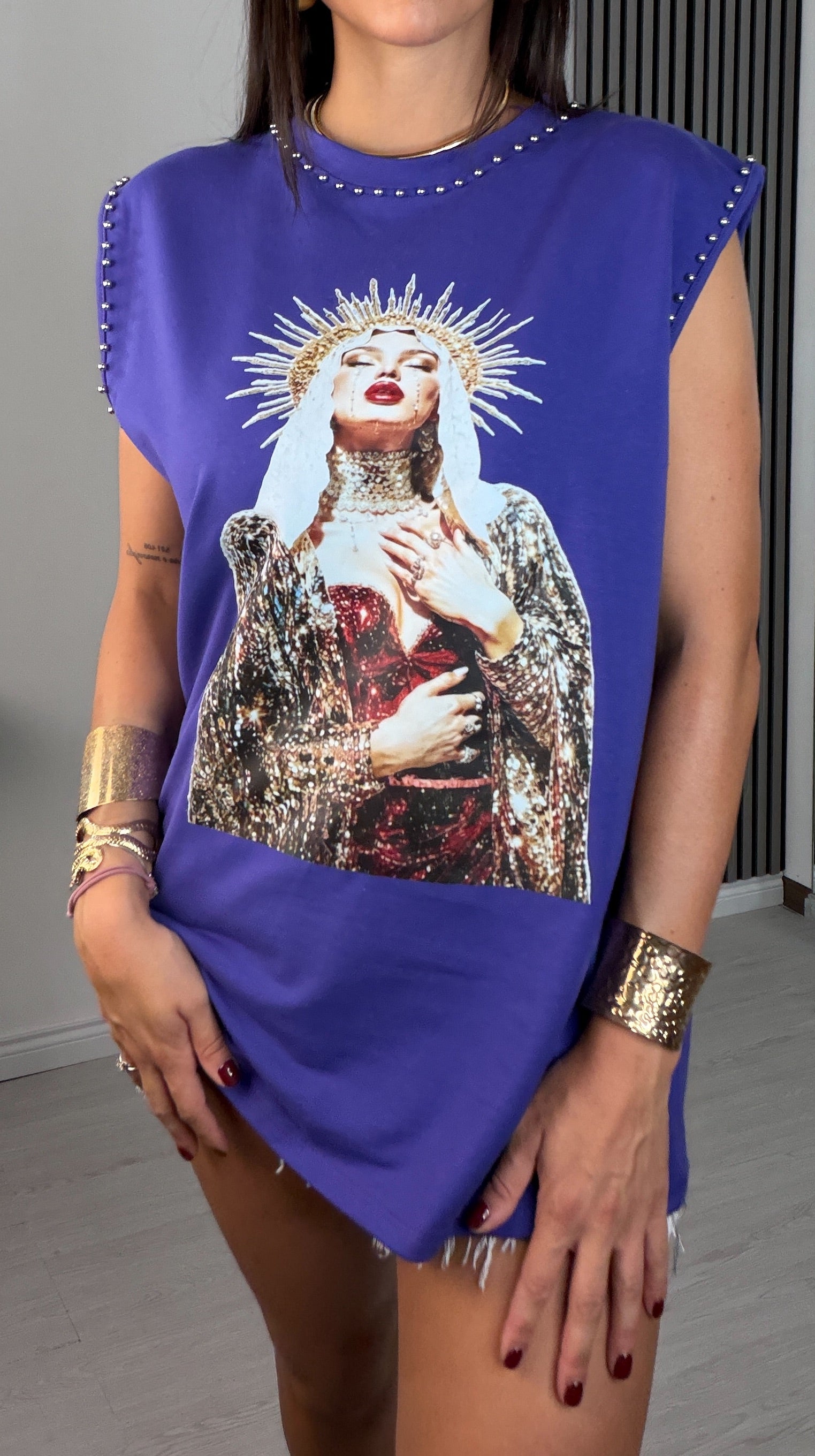 T-shirt oversize Queen