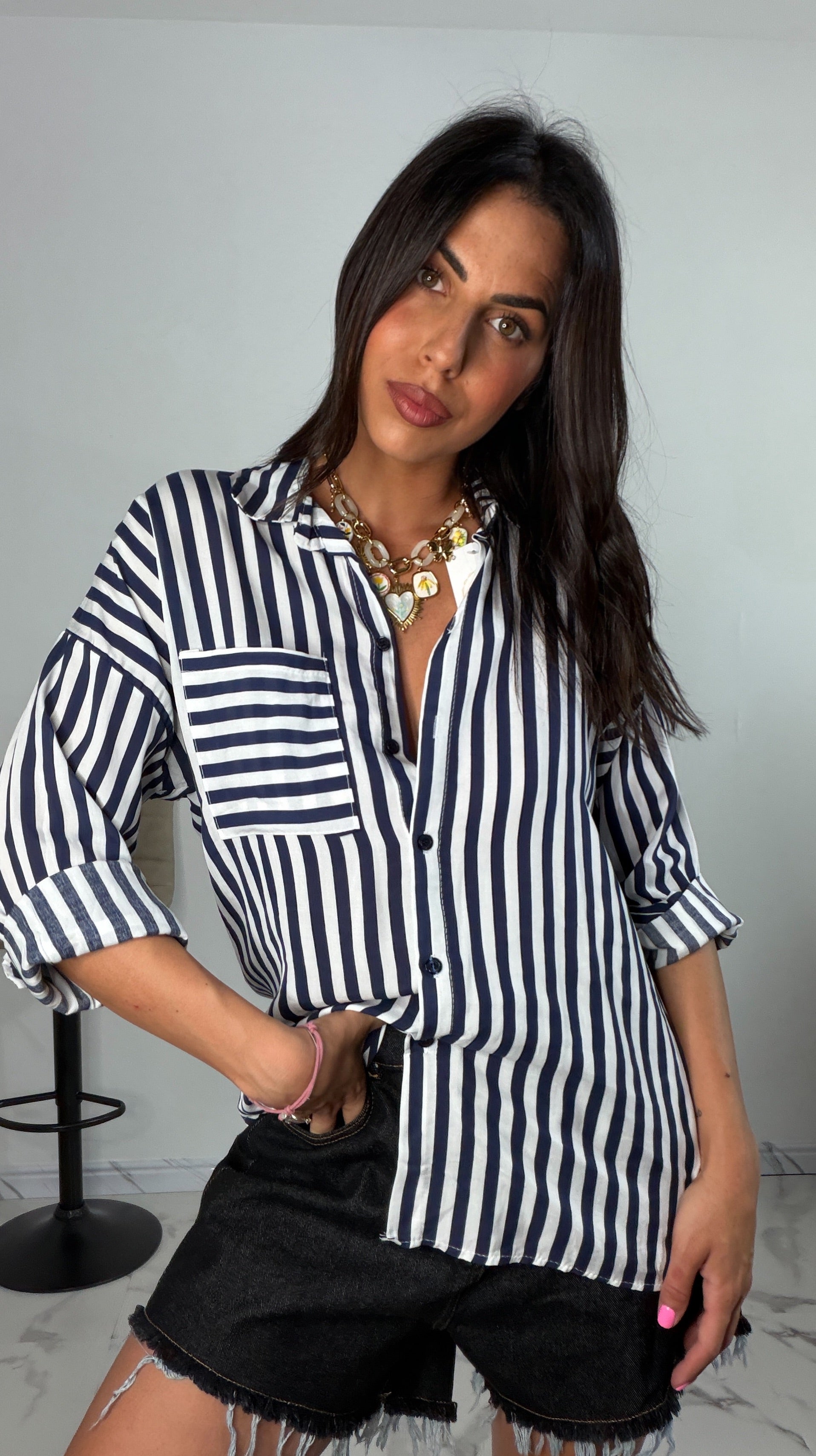 Camicia righe - Marina