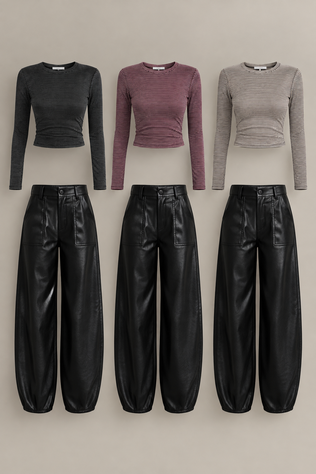 Maglia righe basic 8323