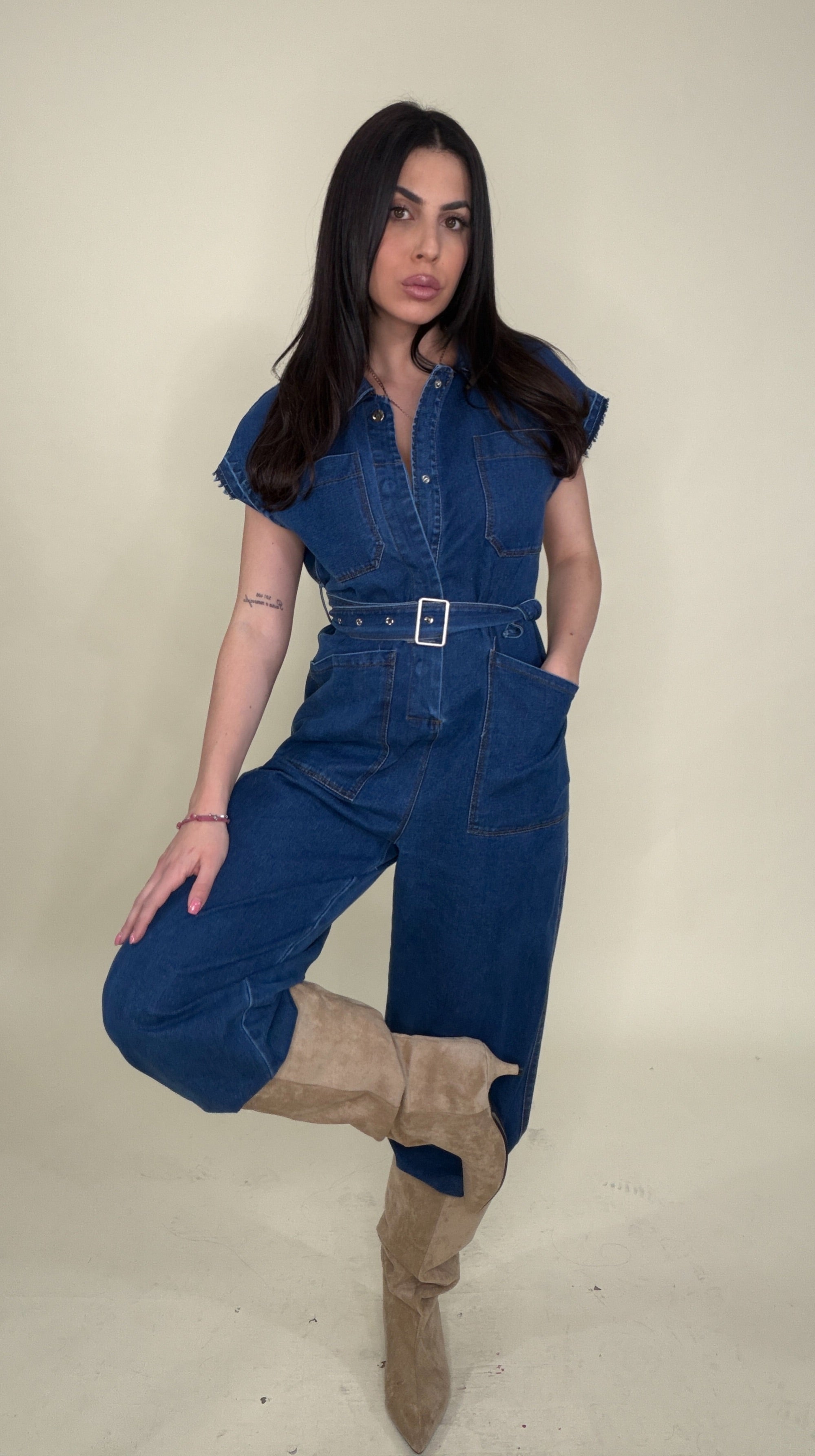Jumpsuit in denim
