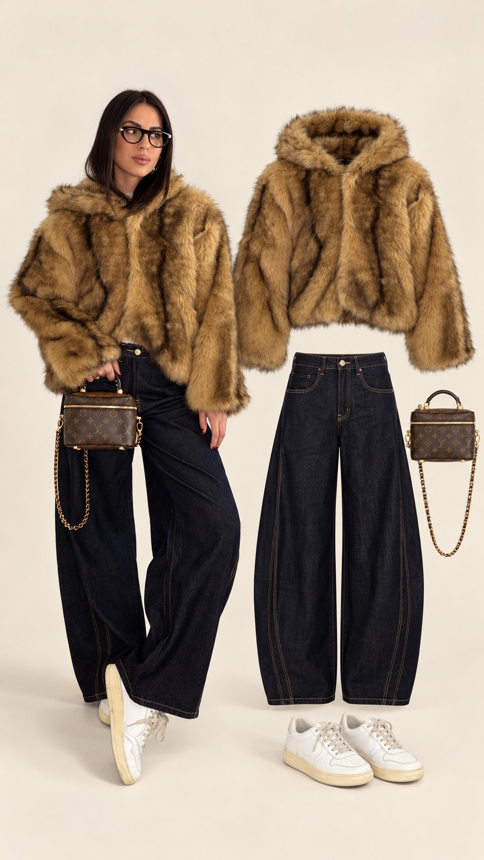 Jeans cuciture contrasto 5873