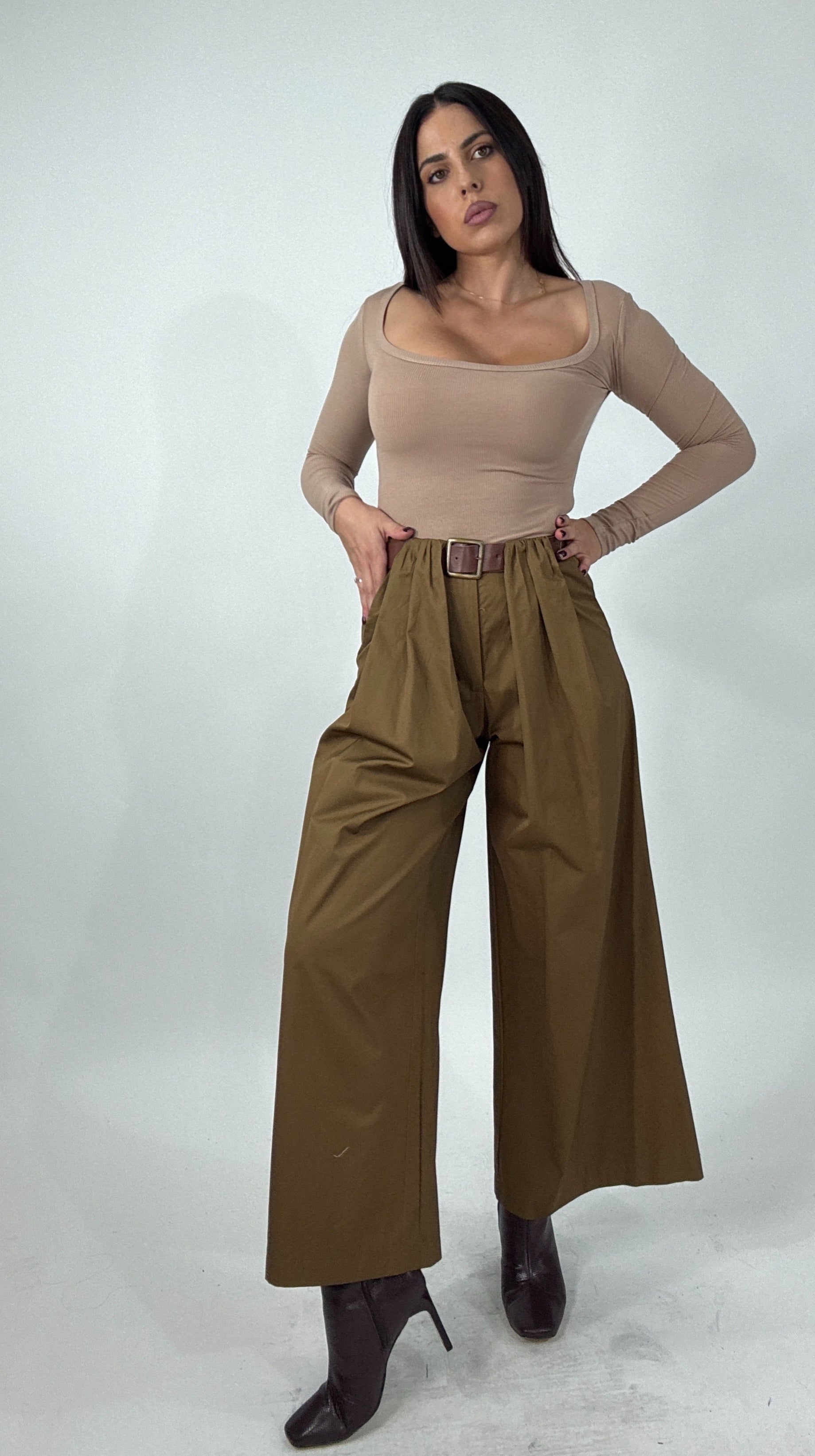 Pantaloni con cintura Dallas