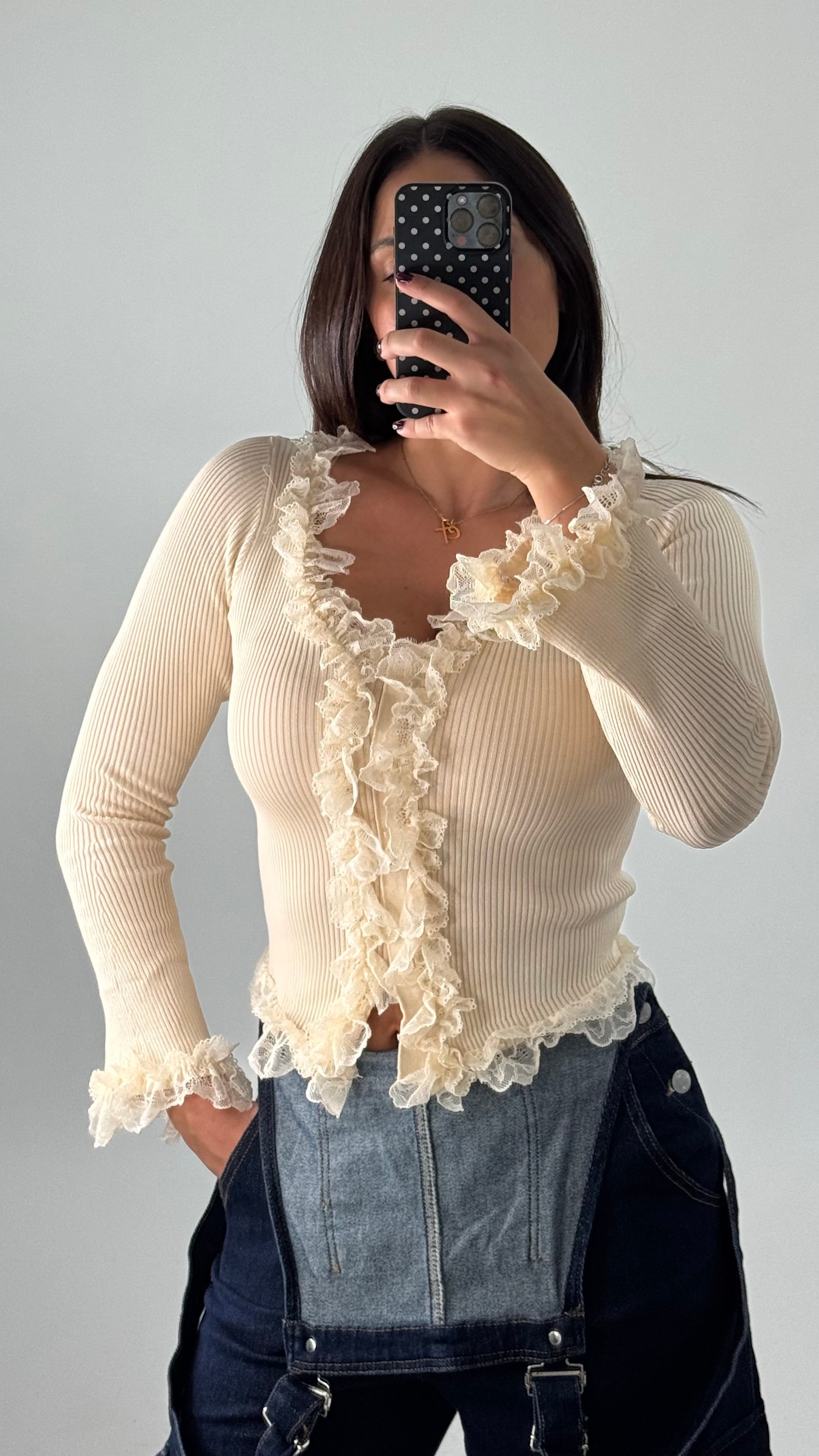 Maglia Merletto