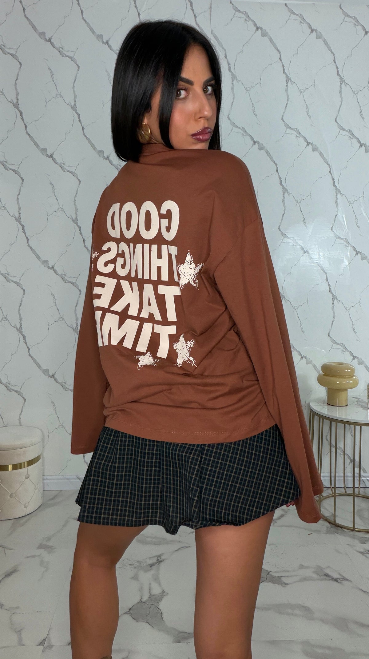 Maglia modello Long Sleev “TIME” by  Just West
 134M01