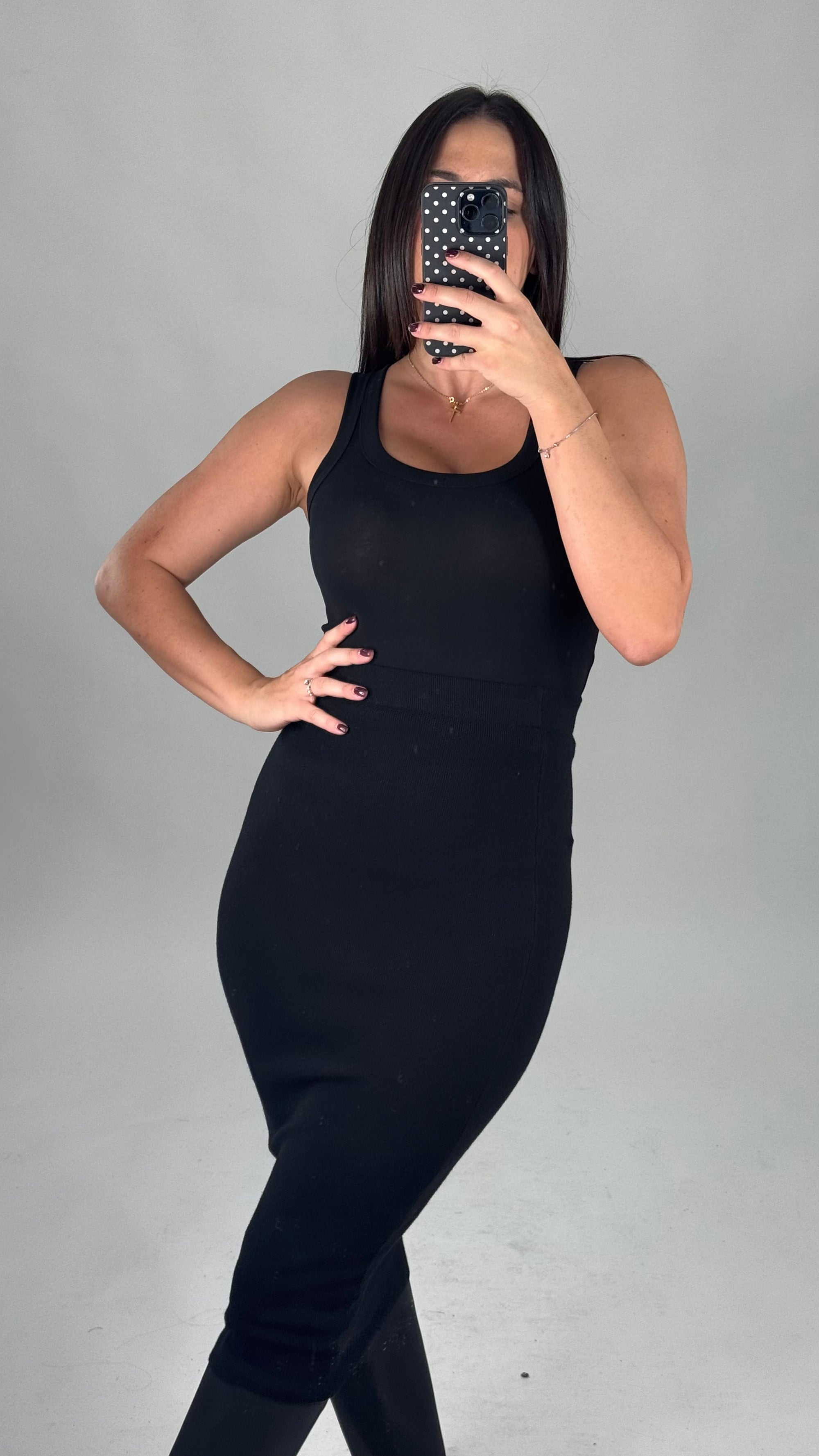 Longuette lana rasata