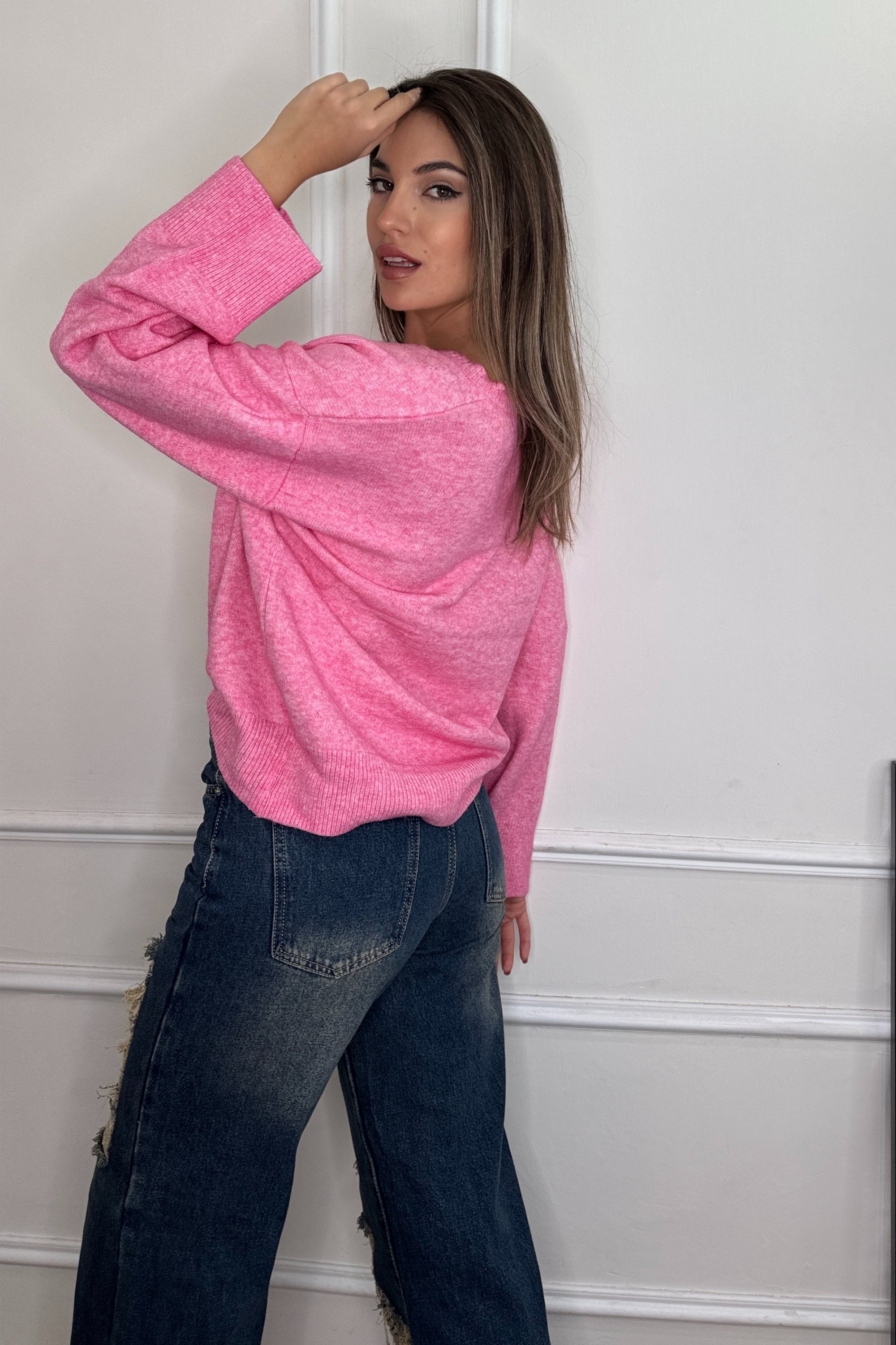 Pull scollo a V Brigida (+colori)