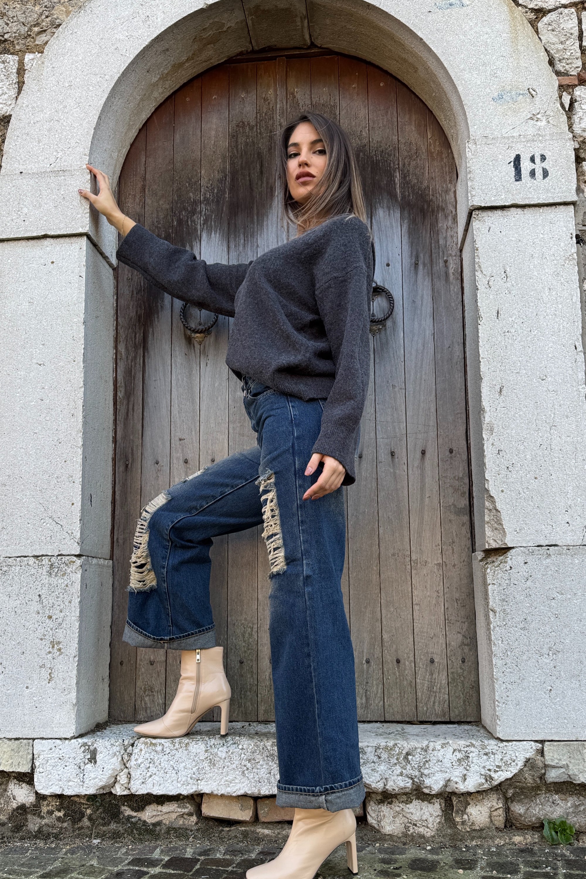 Jeans con strappi