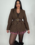 Blazer Coat - Lana cotta