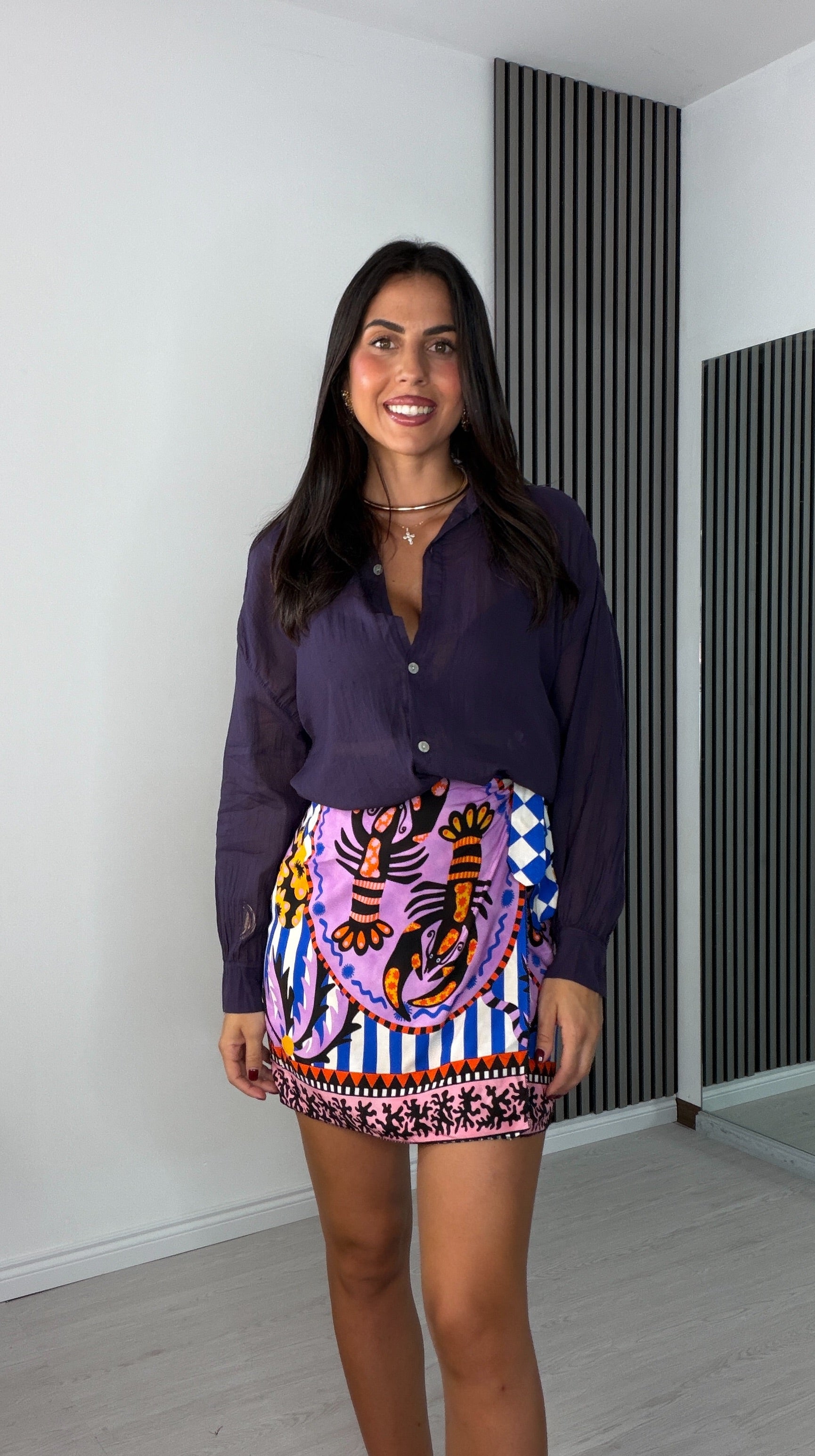 Camicia 3000 - Panarea VIOLA