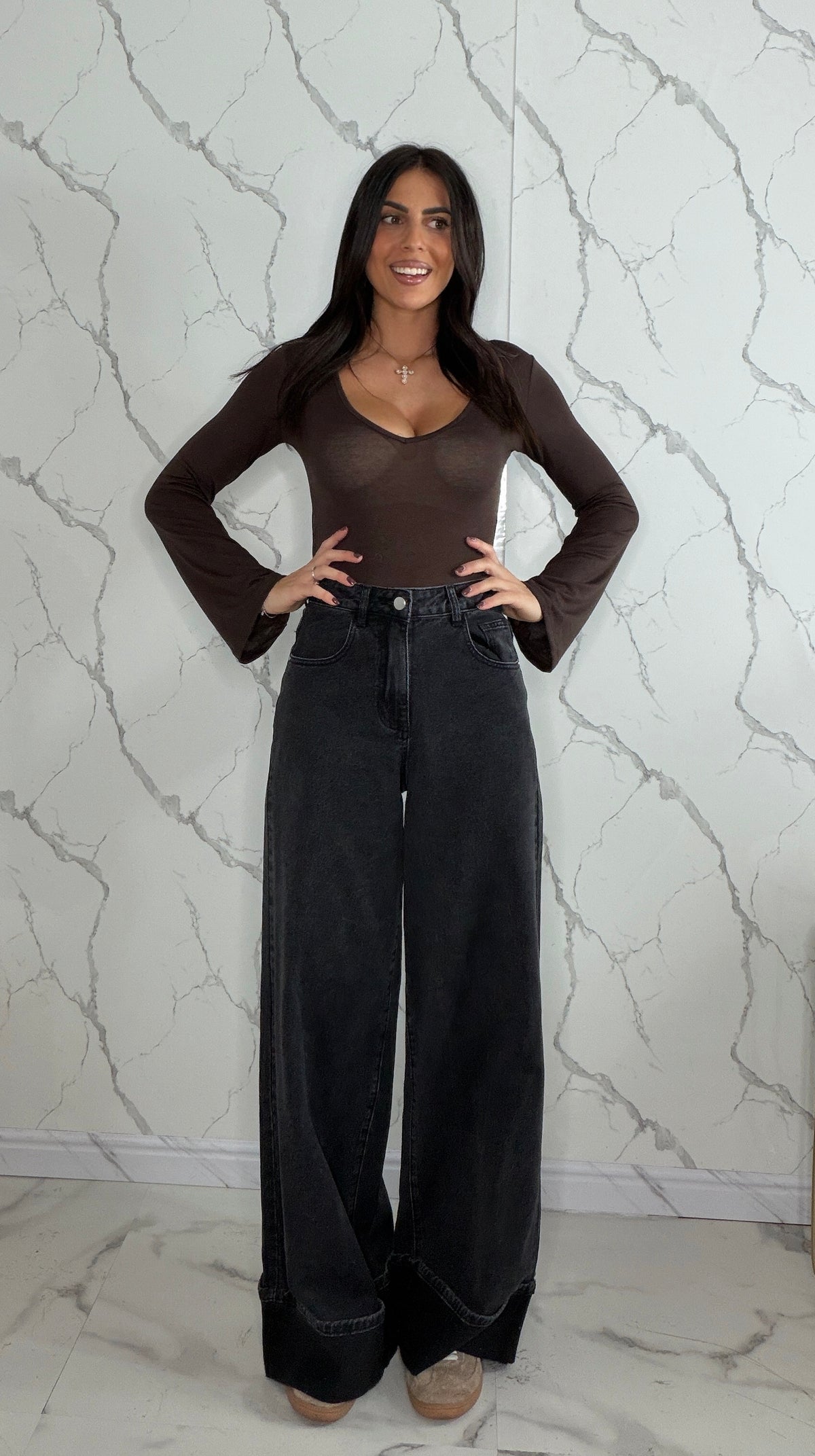 Jeans piegone  -  G177 (Lumina)
