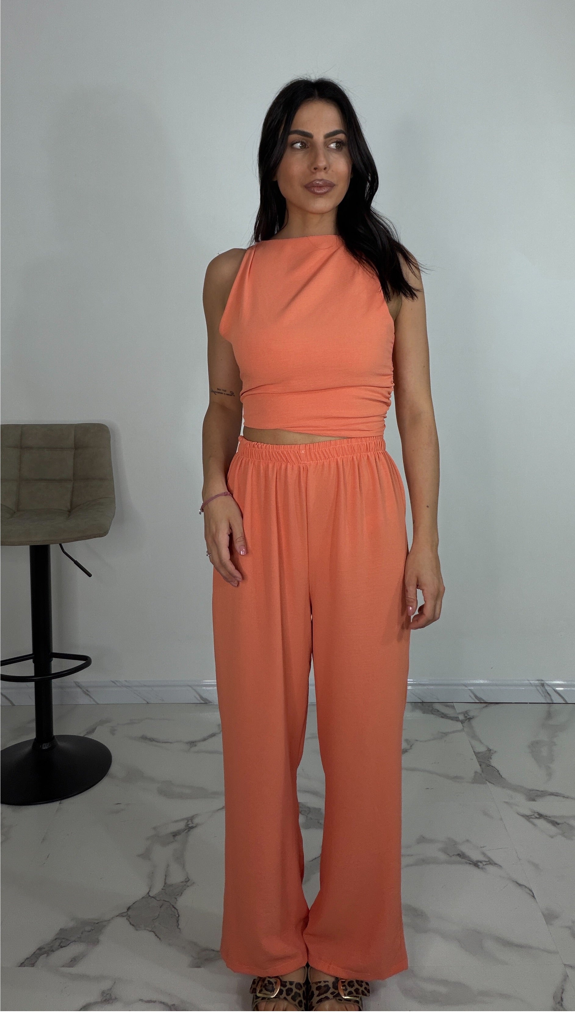Coordinato fiocco retro - 12414