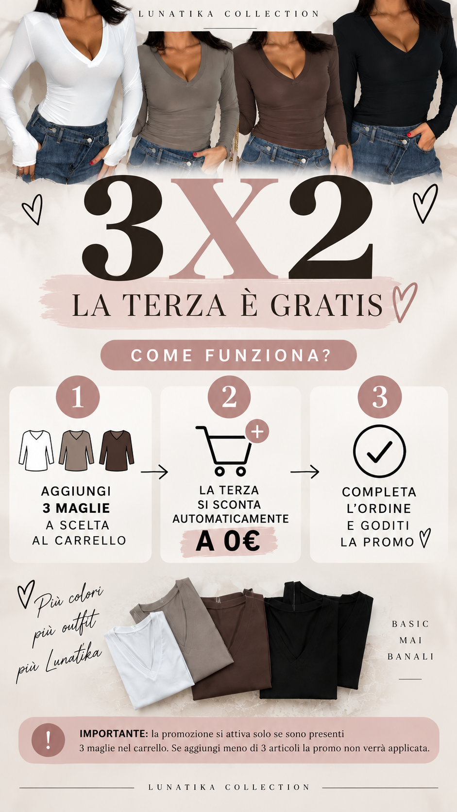 Maglia Lilly (Promo 3x2: la terza è un regalo)