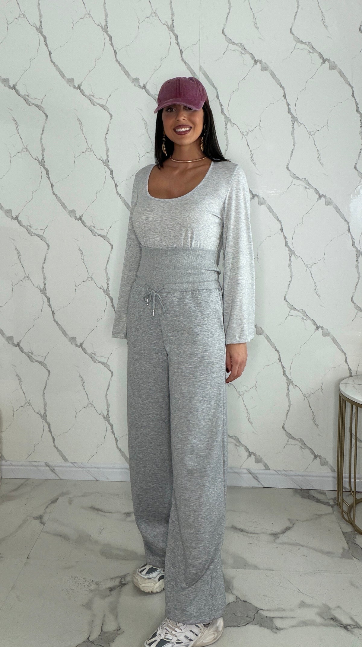 Maglia scollo morbido 5799 Grigio
