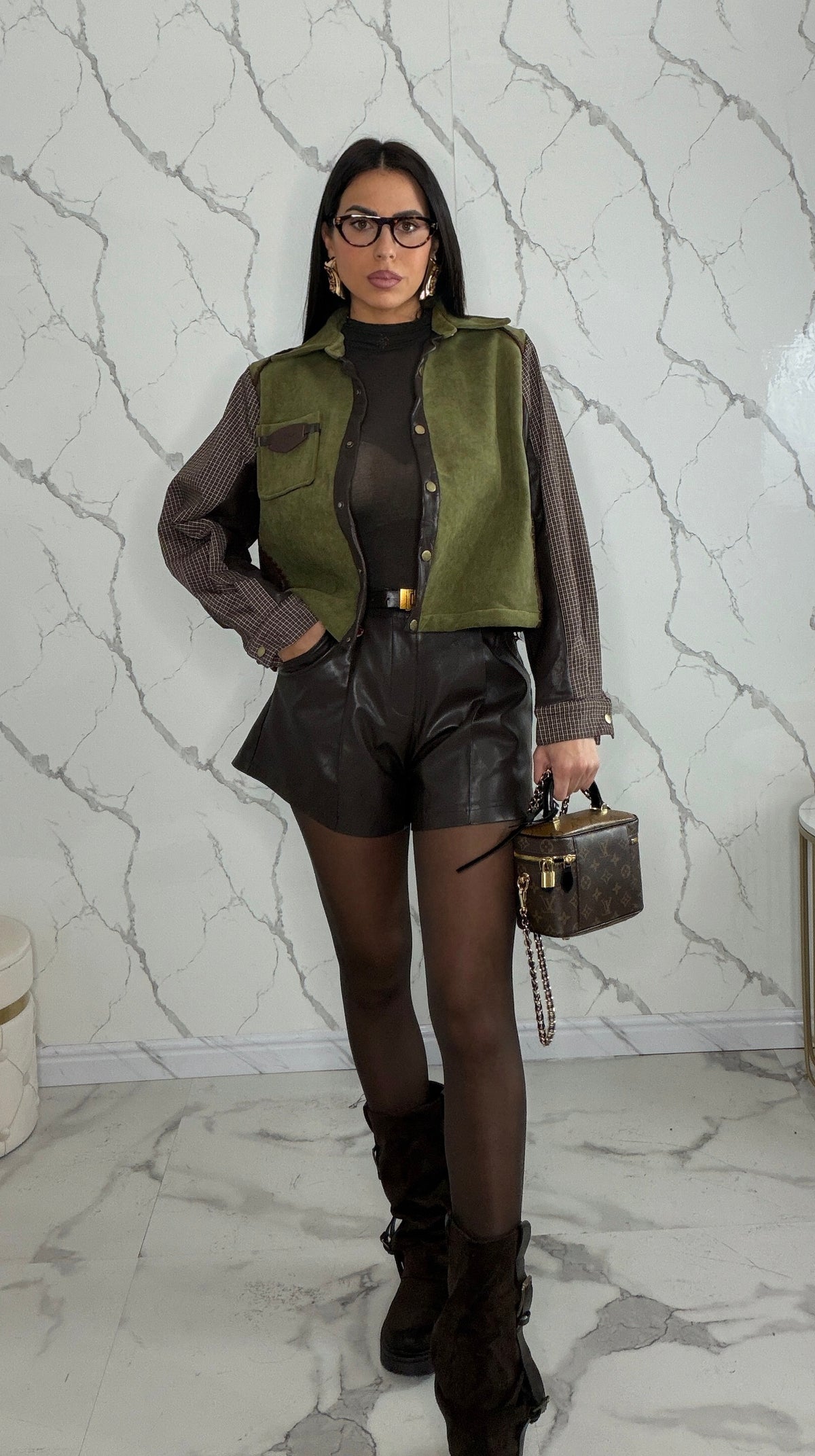 Shorts 26006 Marrone