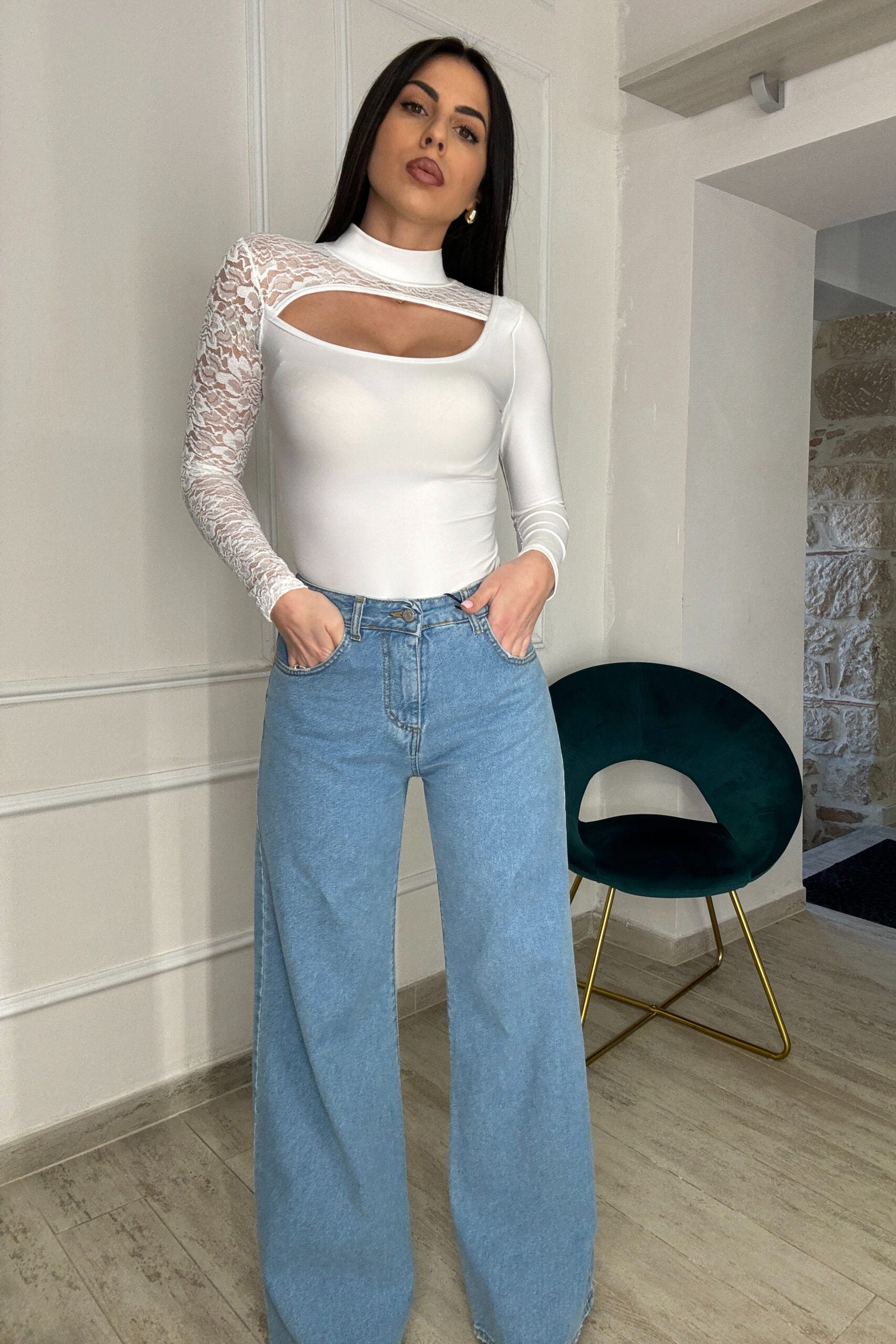 Jeans oversize just west